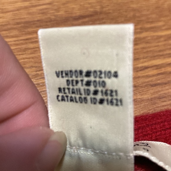 Vintage Eddie Bauer Red Nordic Wool Vest ￼ - Picture 8 of 10